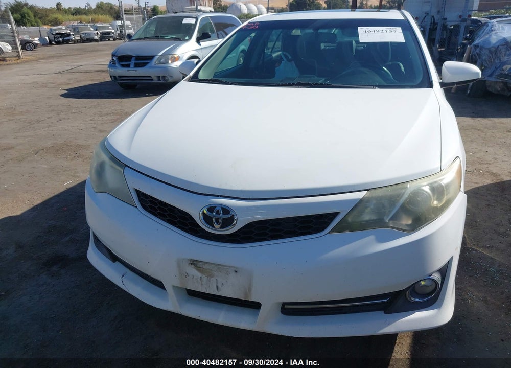 2013 TOYOTA CAMRY SE VIN: 4T1BF1FK5DU694992