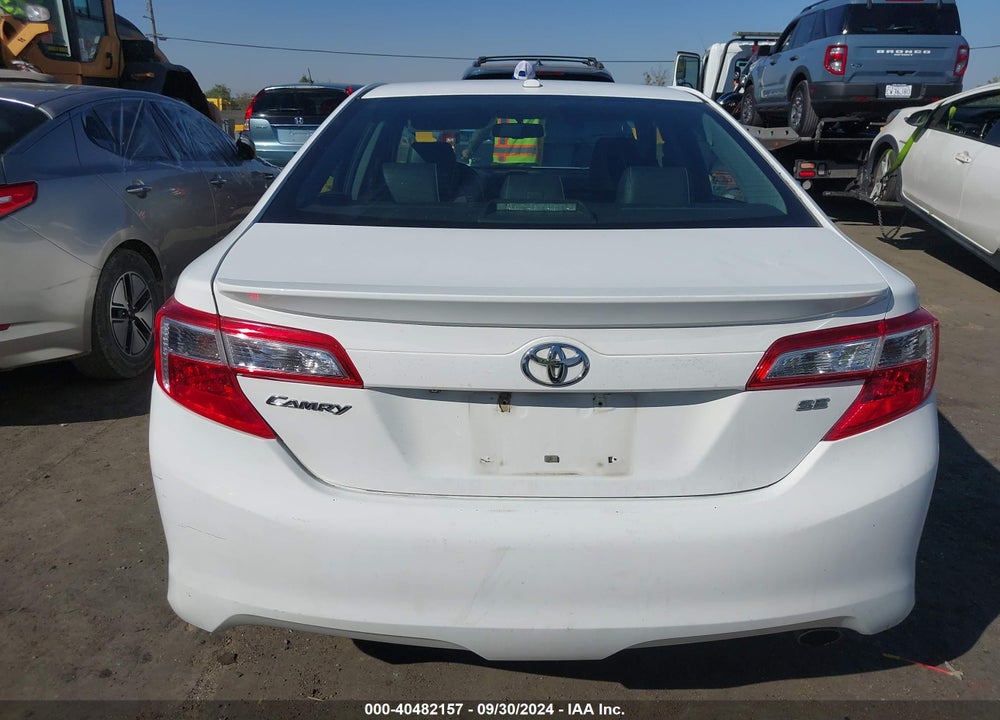 2013 TOYOTA CAMRY SE VIN: 4T1BF1FK5DU694992