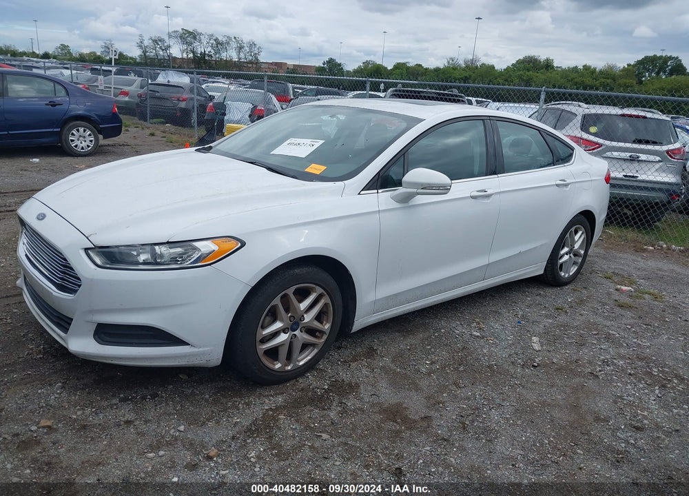 2014 FORD FUSION SE VIN: 1FA6P0HD2E5369956