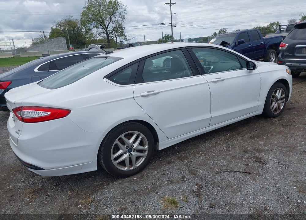 2014 FORD FUSION SE VIN: 1FA6P0HD2E5369956