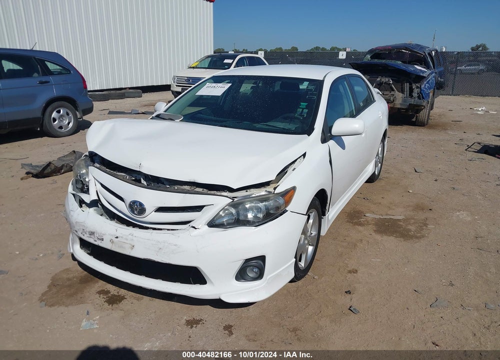 2011 TOYOTA COROLLA S VIN: 2T1BU4EE6BC634611