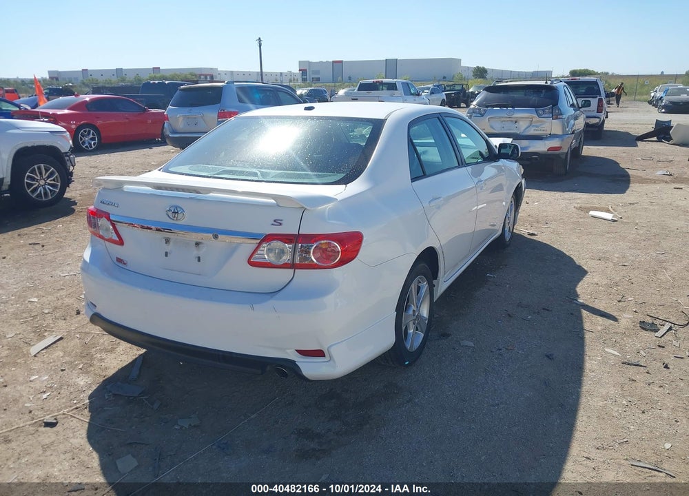 2011 TOYOTA COROLLA S VIN: 2T1BU4EE6BC634611