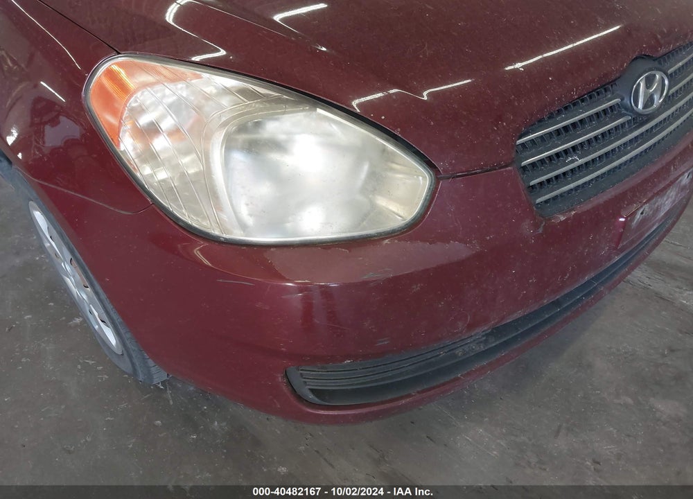 2008 HYUNDAI ACCENT GLS VIN: KMHCN46C38U249934