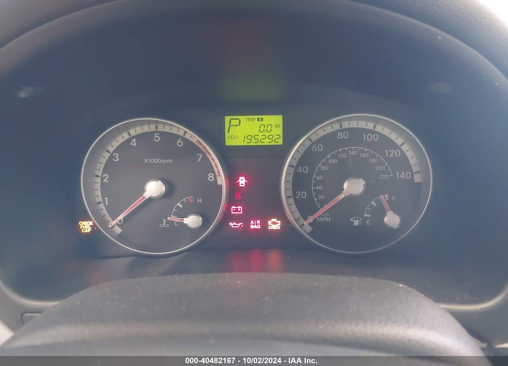 2008 HYUNDAI ACCENT GLS VIN: KMHCN46C38U249934