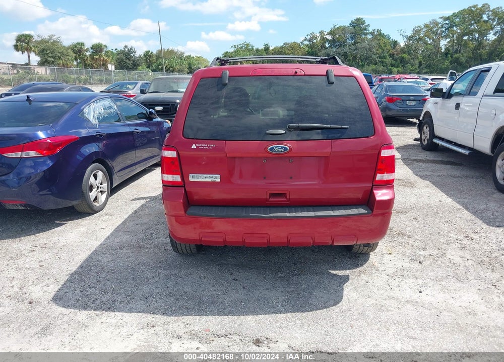 2011 FORD ESCAPE XLT VIN: 1FMCU9D75BKB60794