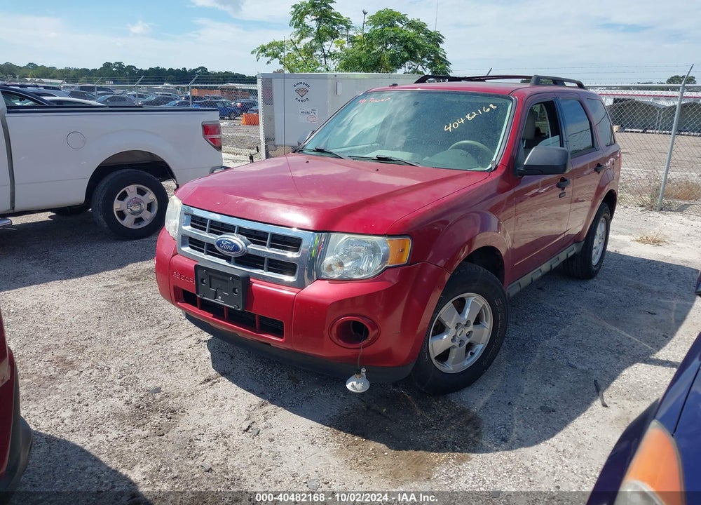 2011 FORD ESCAPE XLT VIN: 1FMCU9D75BKB60794