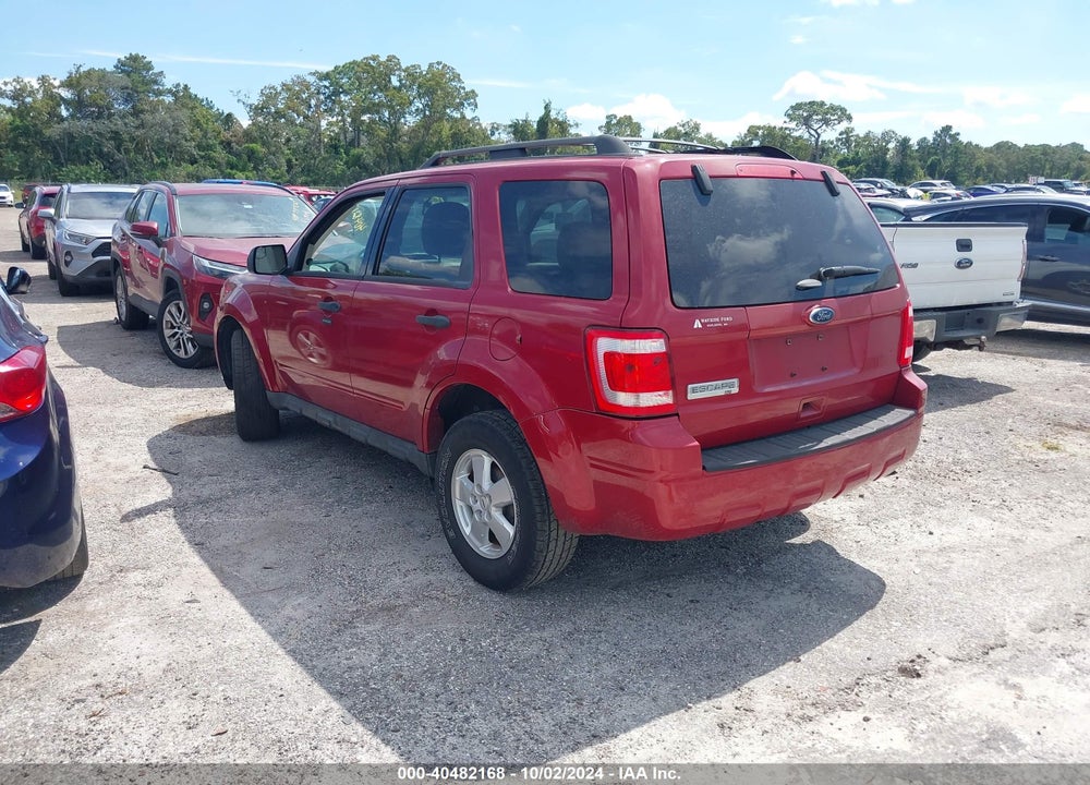2011 FORD ESCAPE XLT VIN: 1FMCU9D75BKB60794