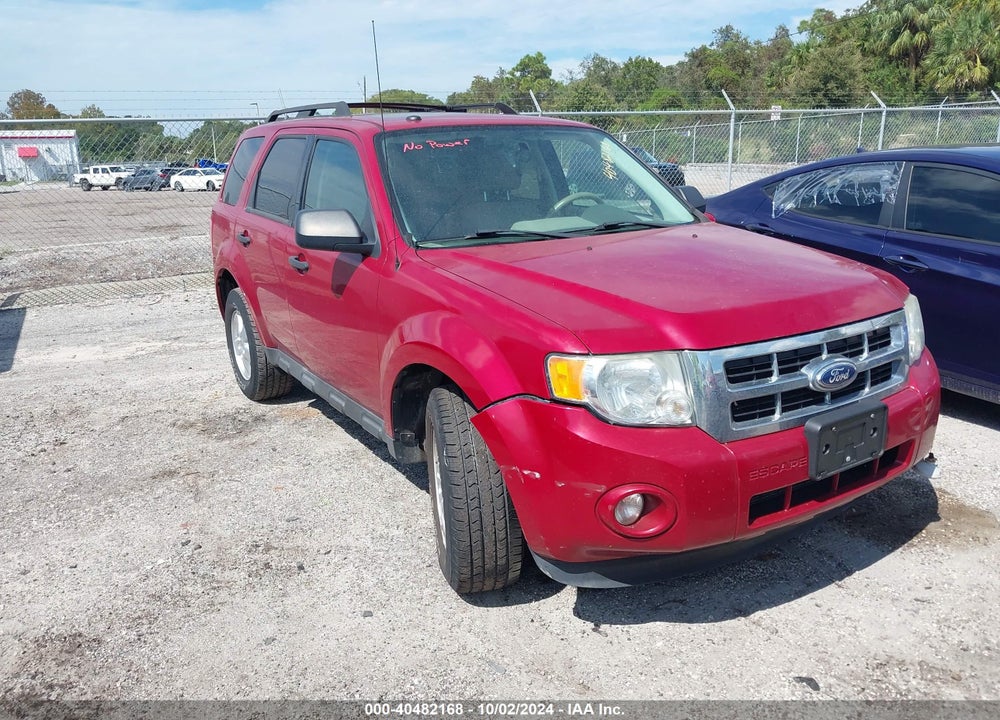 2011 FORD ESCAPE XLT VIN: 1FMCU9D75BKB60794