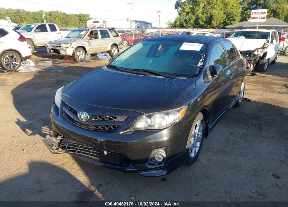2011 TOYOTA COROLLA S VIN: 2T1BU4EE1BC742618