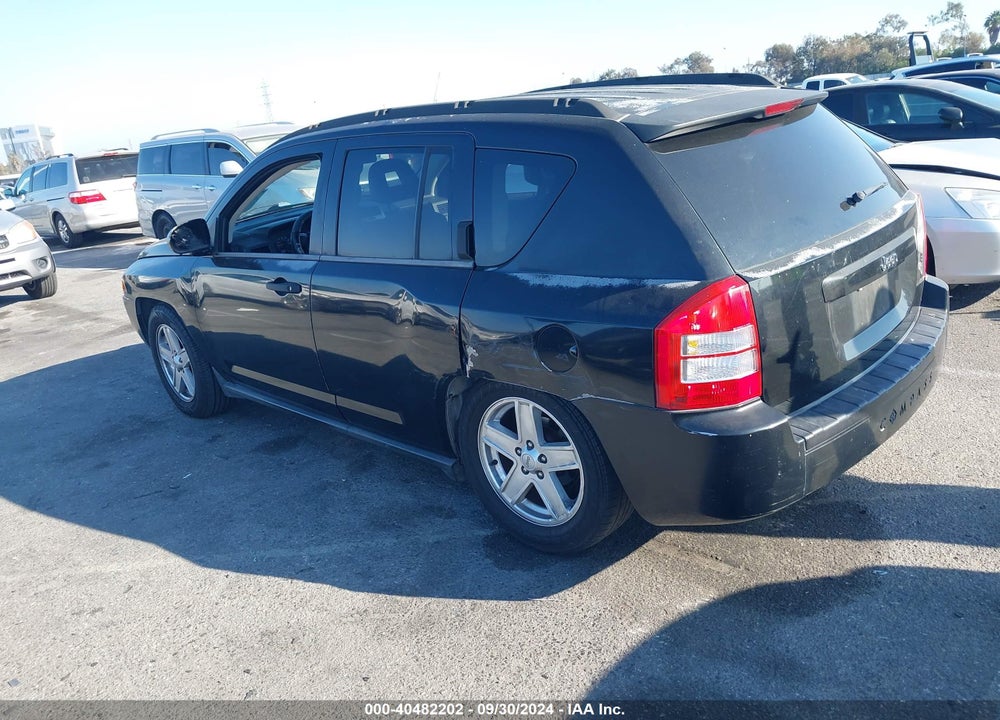 2007 JEEP COMPASS SPORT VIN: 1J8FT47W47D212219