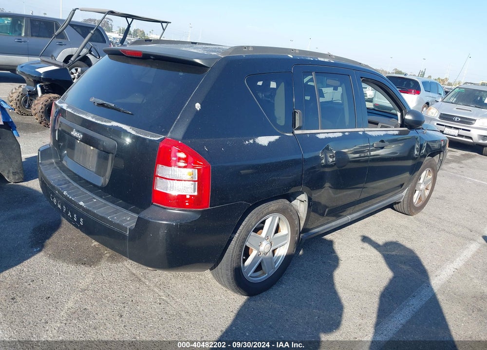 2007 JEEP COMPASS SPORT VIN: 1J8FT47W47D212219