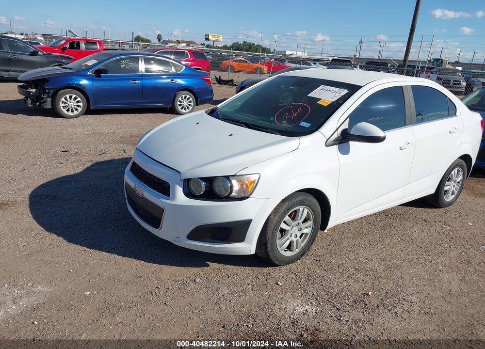 2012 CHEVROLET SONIC 2LT VIN: 1G1JC5SB4C4169290