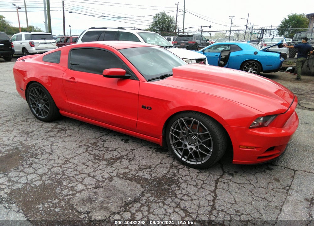 2014 FORD MUSTANG GT PREMIUM VIN: 1ZVBP8CF9E5291446