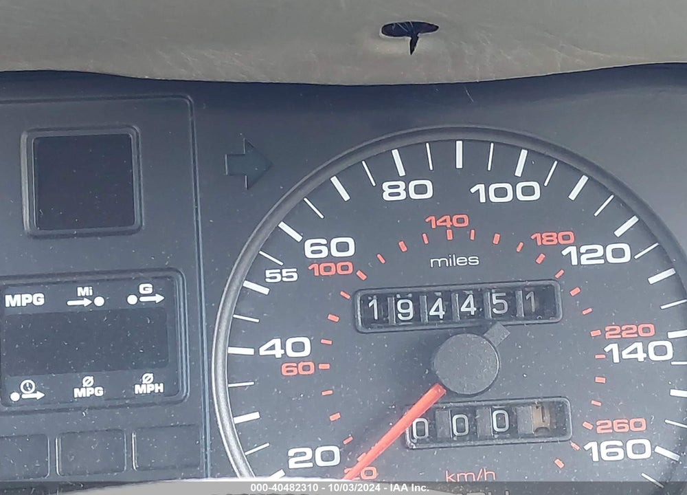 1990 AUDI QUATTRO VIN: WAUKE5440LN000864