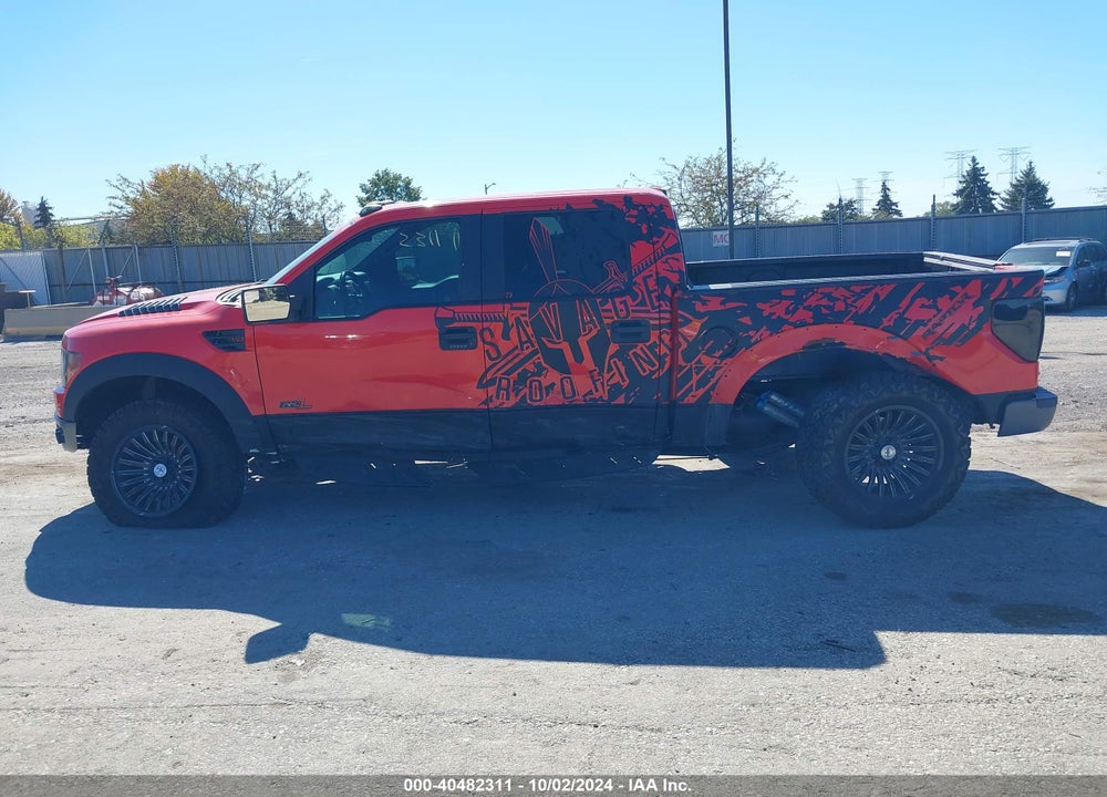 2011 FORD F-150 SVT RAPTOR VIN: 1FTFW1R64BFC81337