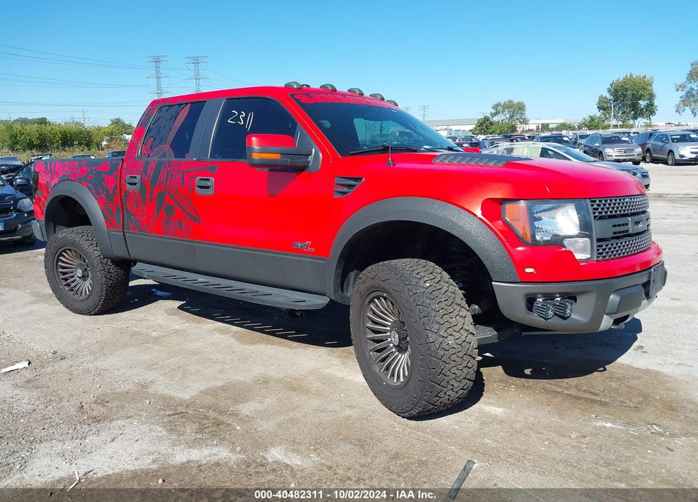 2011 FORD F-150 SVT RAPTOR VIN: 1FTFW1R64BFC81337