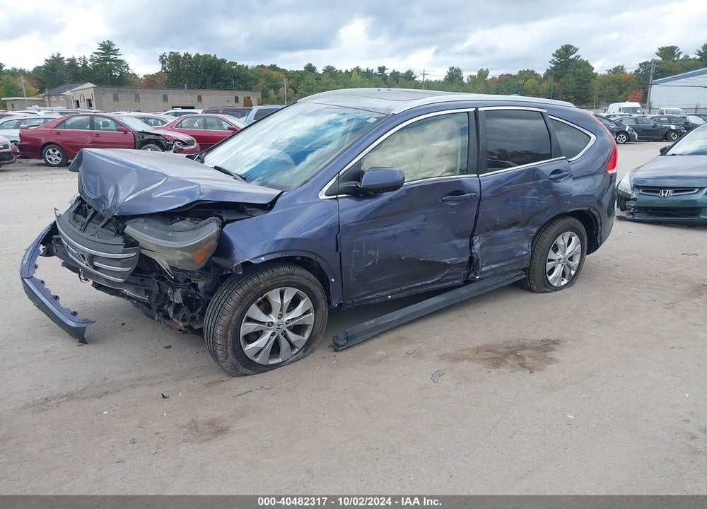 2012 HONDA CR-V EX-L VIN: JHLRM4H78CC013492