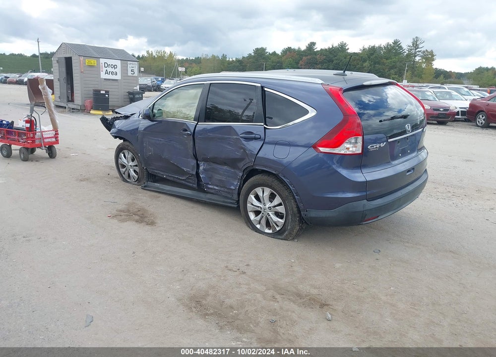 2012 HONDA CR-V EX-L VIN: JHLRM4H78CC013492
