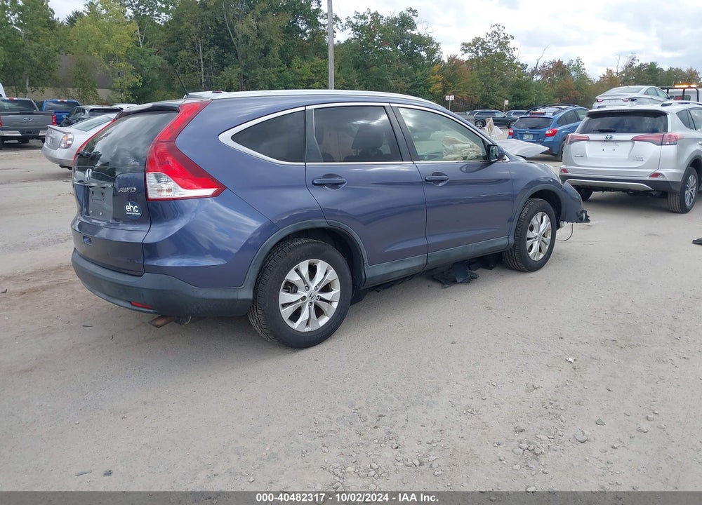 2012 HONDA CR-V EX-L VIN: JHLRM4H78CC013492