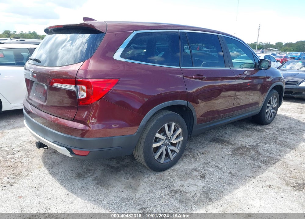 2019 HONDA PILOT EX-L VIN: 5FNYF5H55KB003589