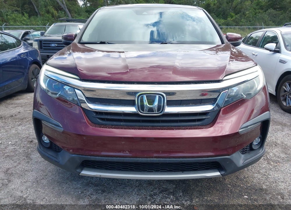 2019 HONDA PILOT EX-L VIN: 5FNYF5H55KB003589