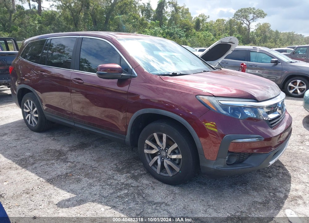 2019 HONDA PILOT EX-L VIN: 5FNYF5H55KB003589