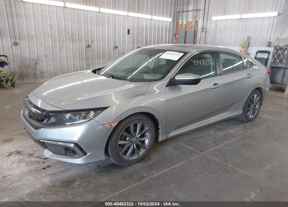 2019 HONDA CIVIC EX VIN: 19XFC1F3XKE002695