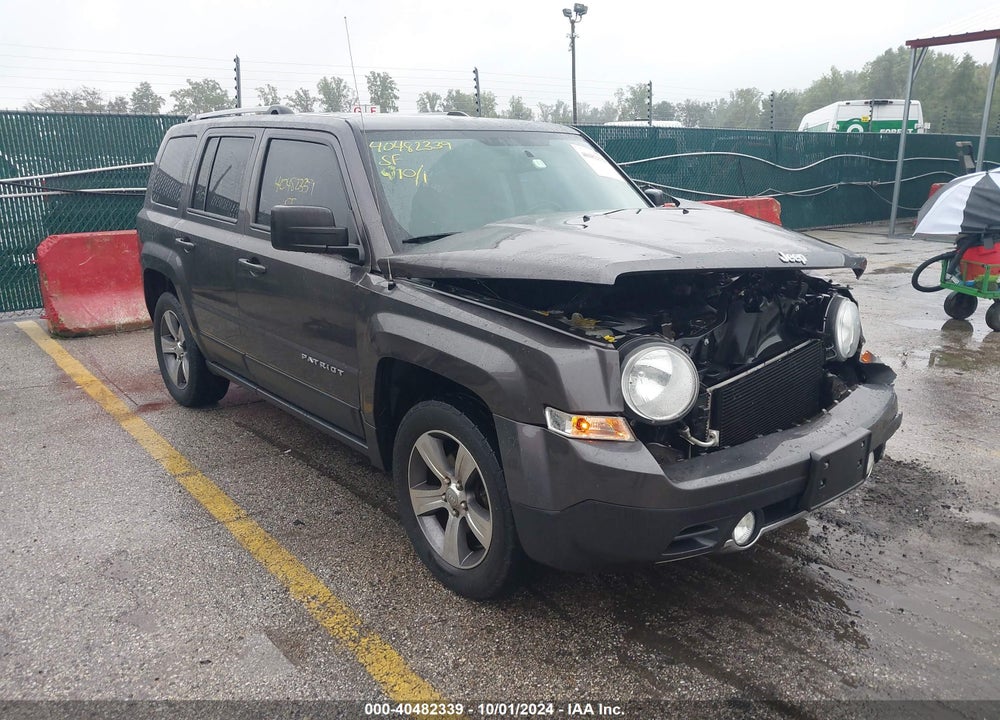 2016 JEEP PATRIOT HIGH ALTITUDE EDITION VIN: 1C4NJRFB4GD672291