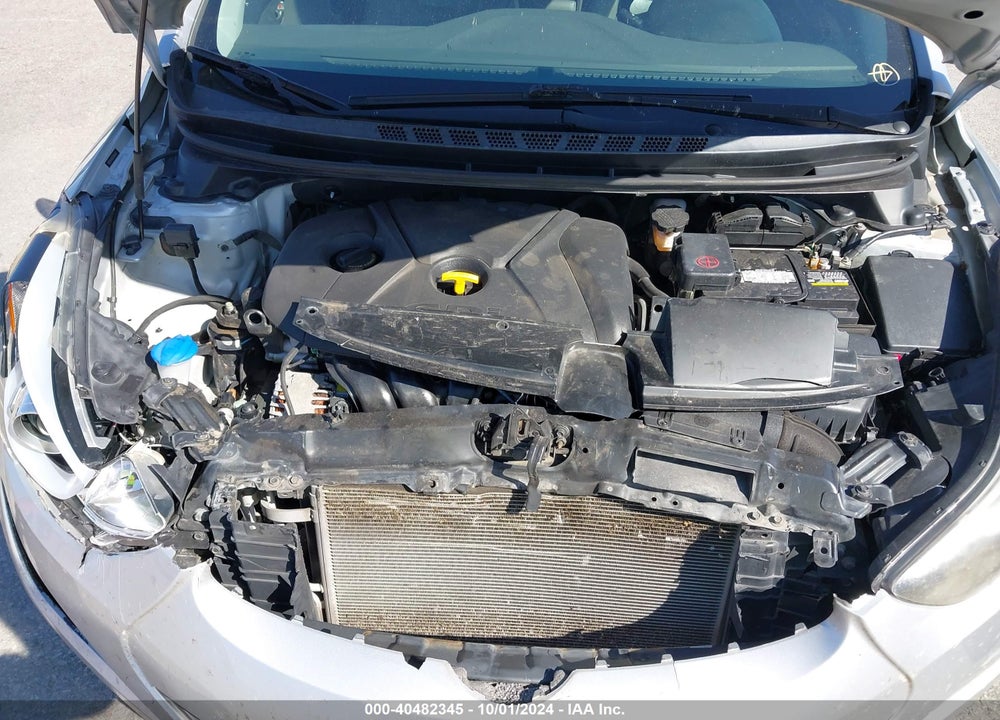 2015 HYUNDAI ELANTRA VIN: KMHDH4AH0FU358167