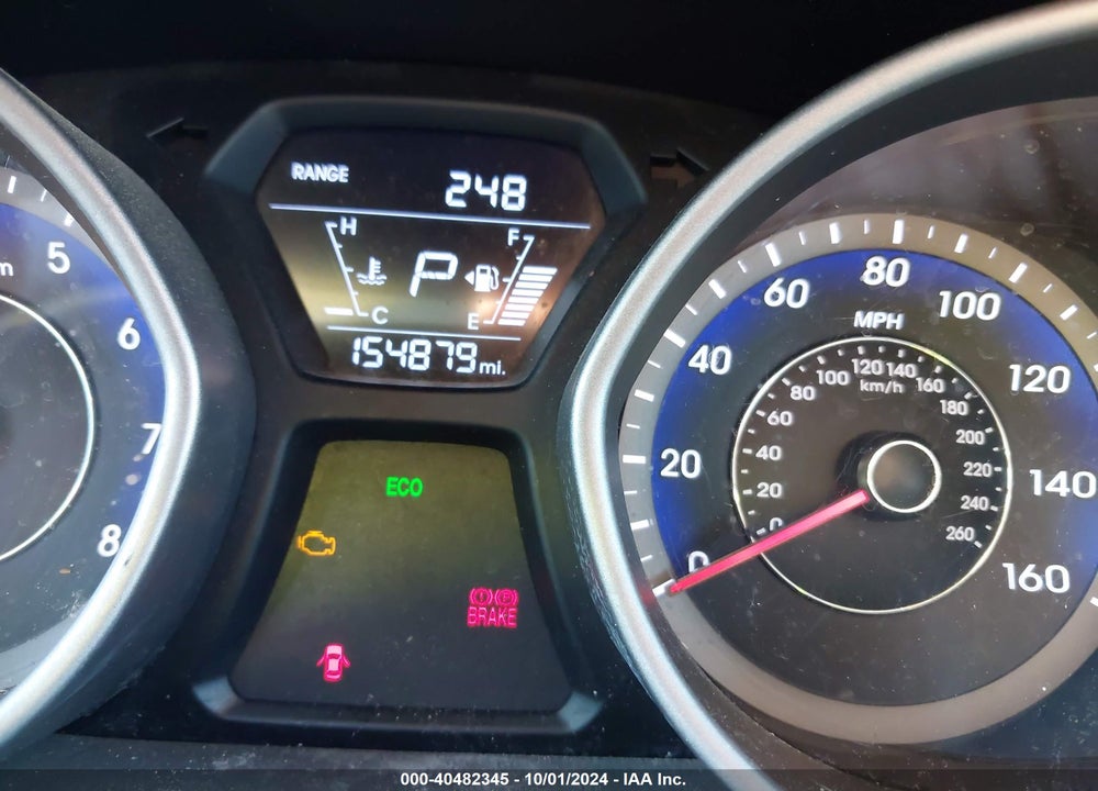 2015 HYUNDAI ELANTRA VIN: KMHDH4AH0FU358167