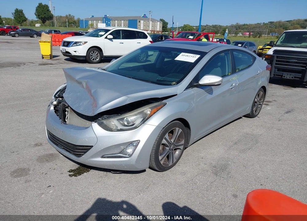 2015 HYUNDAI ELANTRA VIN: KMHDH4AH0FU358167