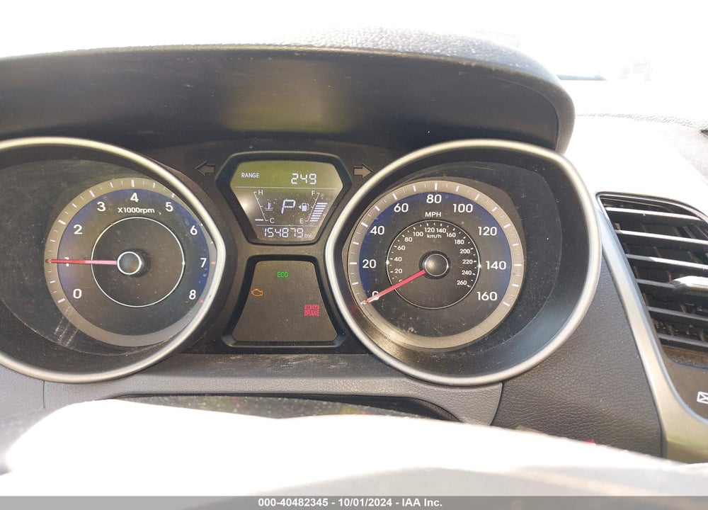 2015 HYUNDAI ELANTRA VIN: KMHDH4AH0FU358167