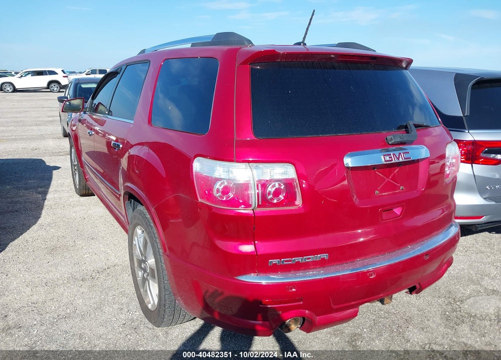 2012 GMC ACADIA DENALI VIN: 1GKKRTED0CJ331255