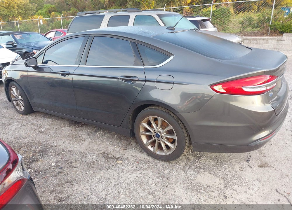 2017 FORD FUSION SE VIN: 3FA6P0H78HR219443