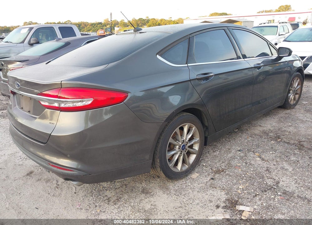 2017 FORD FUSION SE VIN: 3FA6P0H78HR219443