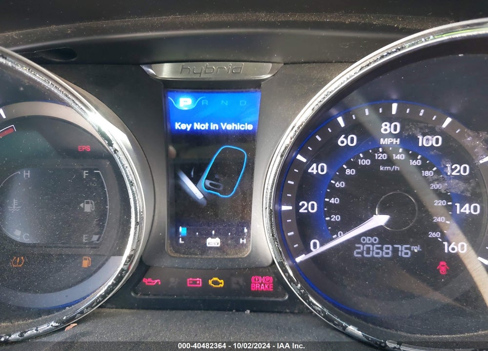 2012 HYUNDAI SONATA HYBRID VIN: KMHEC4A49CA059791