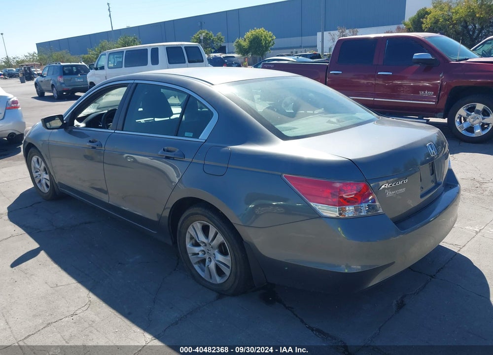 2009 HONDA ACCORD 2.4 LX-P VIN: 1HGCP26499A174575