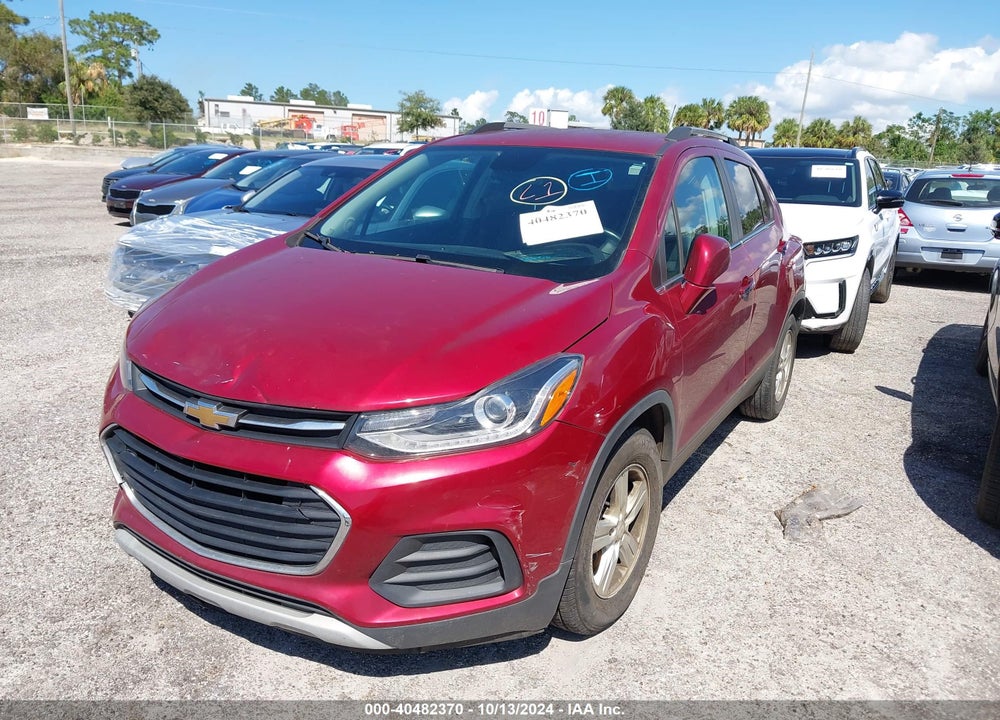2019 CHEVROLET TRAX LT VIN: 3GNCJLSB3KL272744