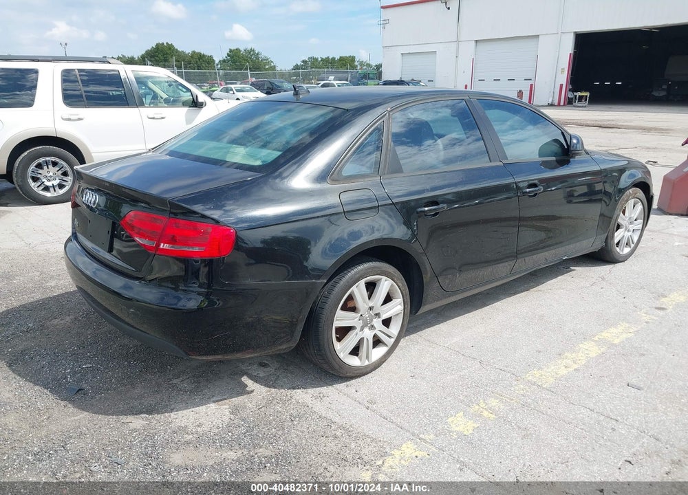 2009 AUDI A4 2.0T PREMIUM VIN: WAUJF78K59N056613