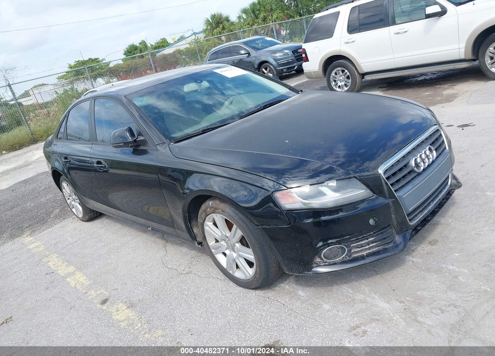 2009 AUDI A4 2.0T PREMIUM VIN: WAUJF78K59N056613