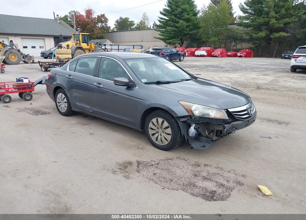 2012 HONDA ACCORD 2.4 LX VIN: 1HGCP2F35CA105011