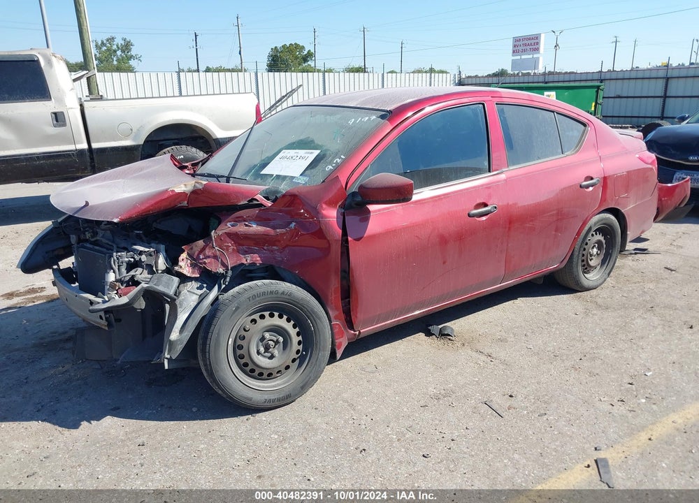 2018 NISSAN VERSA 1.6 S+ VIN: 3N1CN7AP4JL819197