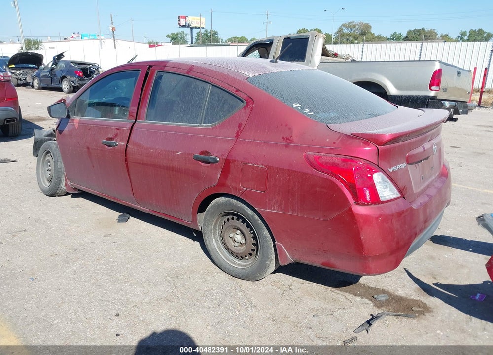 2018 NISSAN VERSA 1.6 S+ VIN: 3N1CN7AP4JL819197