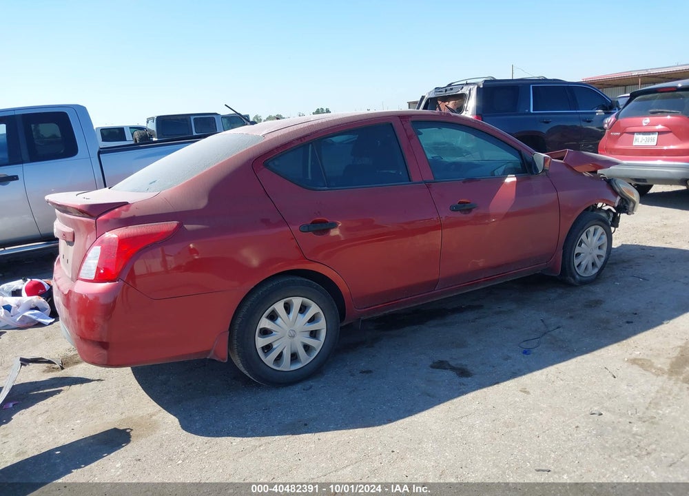2018 NISSAN VERSA 1.6 S+ VIN: 3N1CN7AP4JL819197