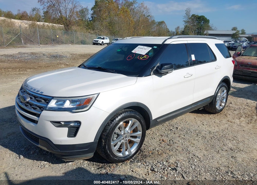 2018 FORD EXPLORER XLT VIN: 1FM5K7D89JGB15581