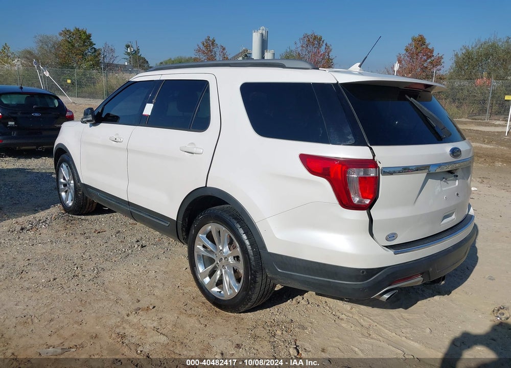 2018 FORD EXPLORER XLT VIN: 1FM5K7D89JGB15581