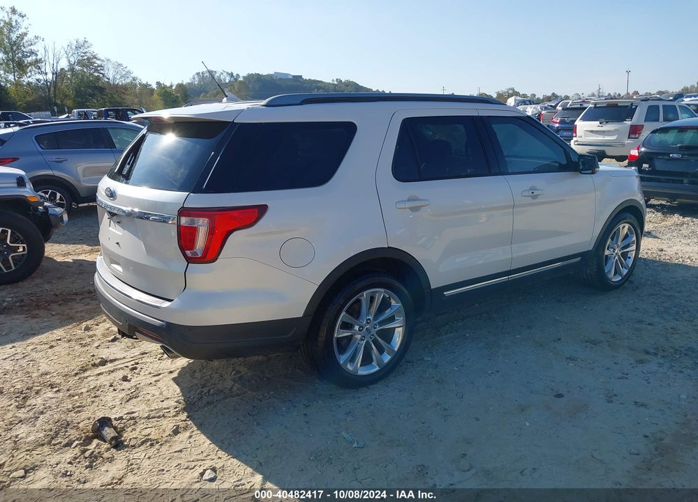 2018 FORD EXPLORER XLT VIN: 1FM5K7D89JGB15581