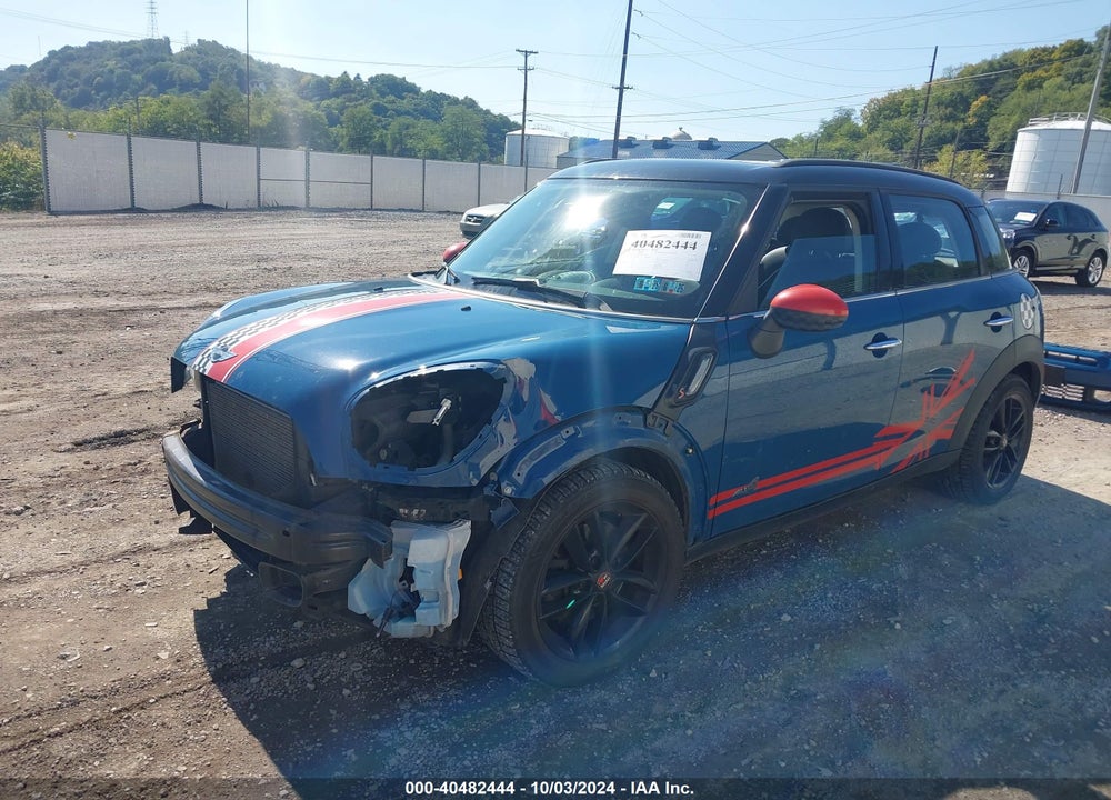 2012 MINI COOPER S COUNTRYMAN VIN: WMWZC5C5XCWL59891