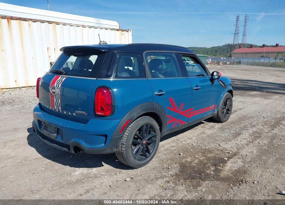 2012 MINI COOPER S COUNTRYMAN VIN: WMWZC5C5XCWL59891