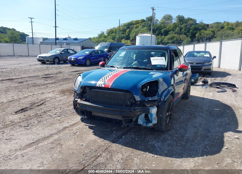 2012 MINI COOPER S COUNTRYMAN VIN: WMWZC5C5XCWL59891